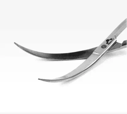 Tijeras con doble curva 25 cm view 5