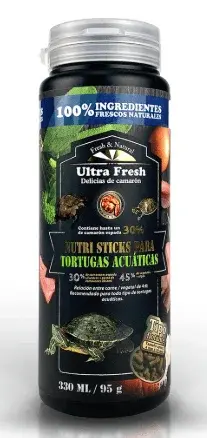 Nutri sticks para tortugas acuáticas