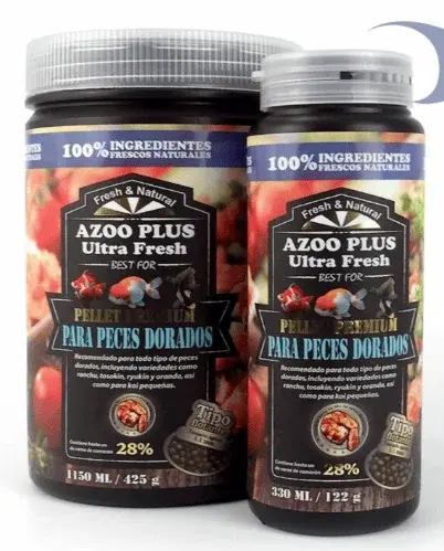 Pellet premium para peces dorados