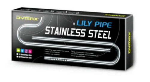 Lily Pipe de acero inoxidable + skimmer