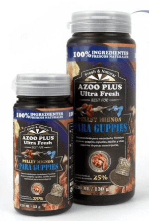 Pellet mignon para guppies